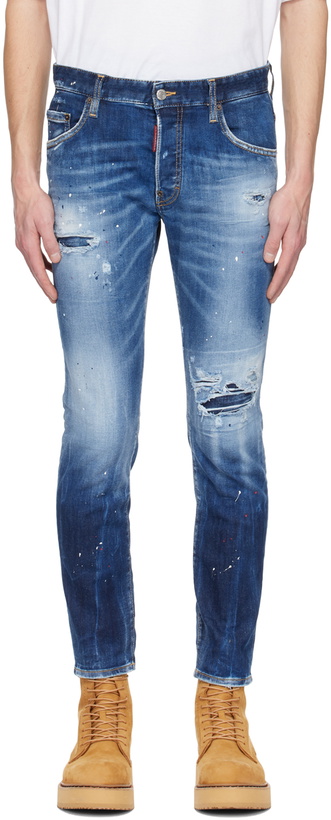 Photo: Dsquared2 Blue Skater Jeans