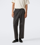 The Row Nesper pleated straight pants
