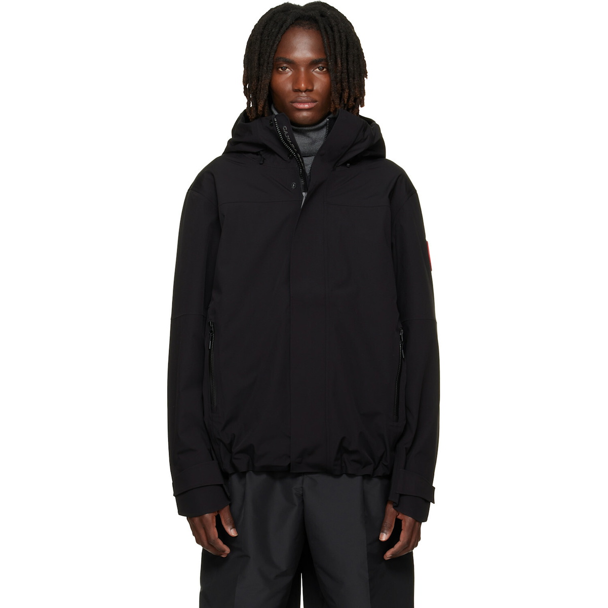 Canada Goose Black Rupert Rain Jacket