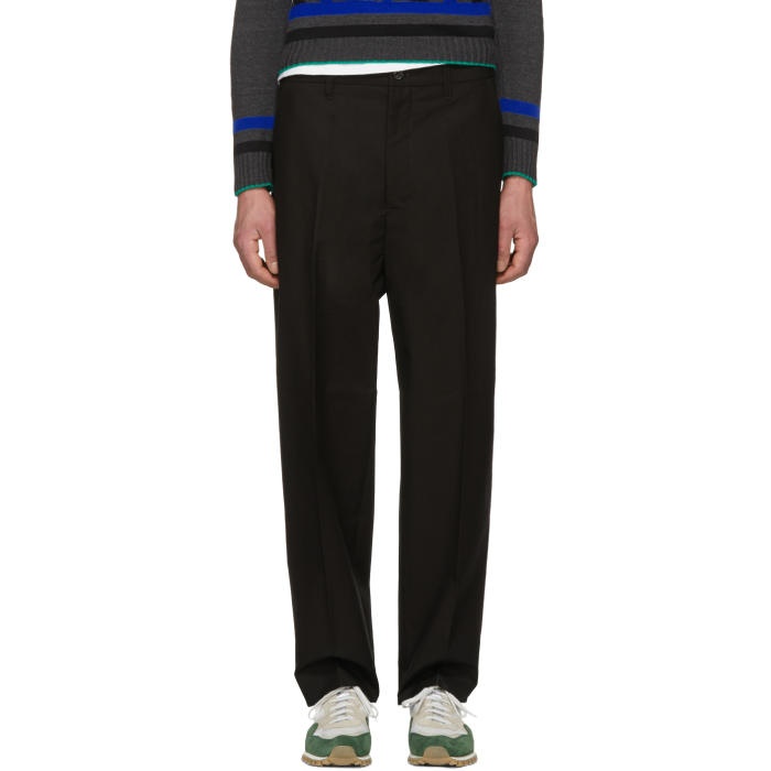 Photo: Name. Black Tapered Trousers