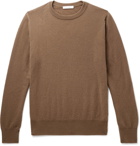The Row - Benji Slim-Fit Cashmere Sweater - Camel