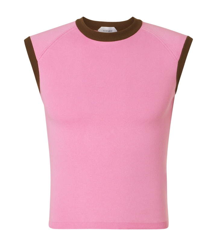 Photo: Versace Cotton tank top