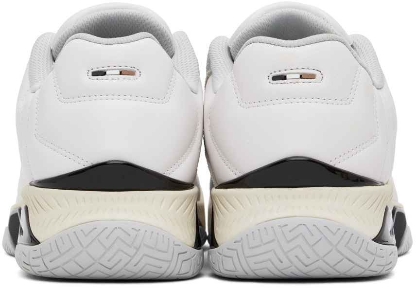 BOSS White Courtstride Sneakers