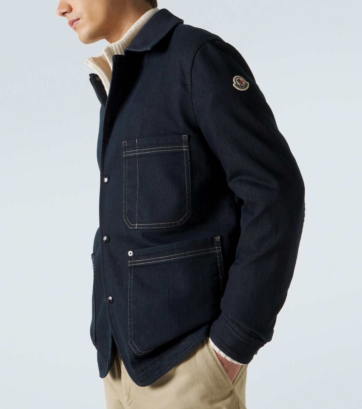Moncler Haderu denim jacket