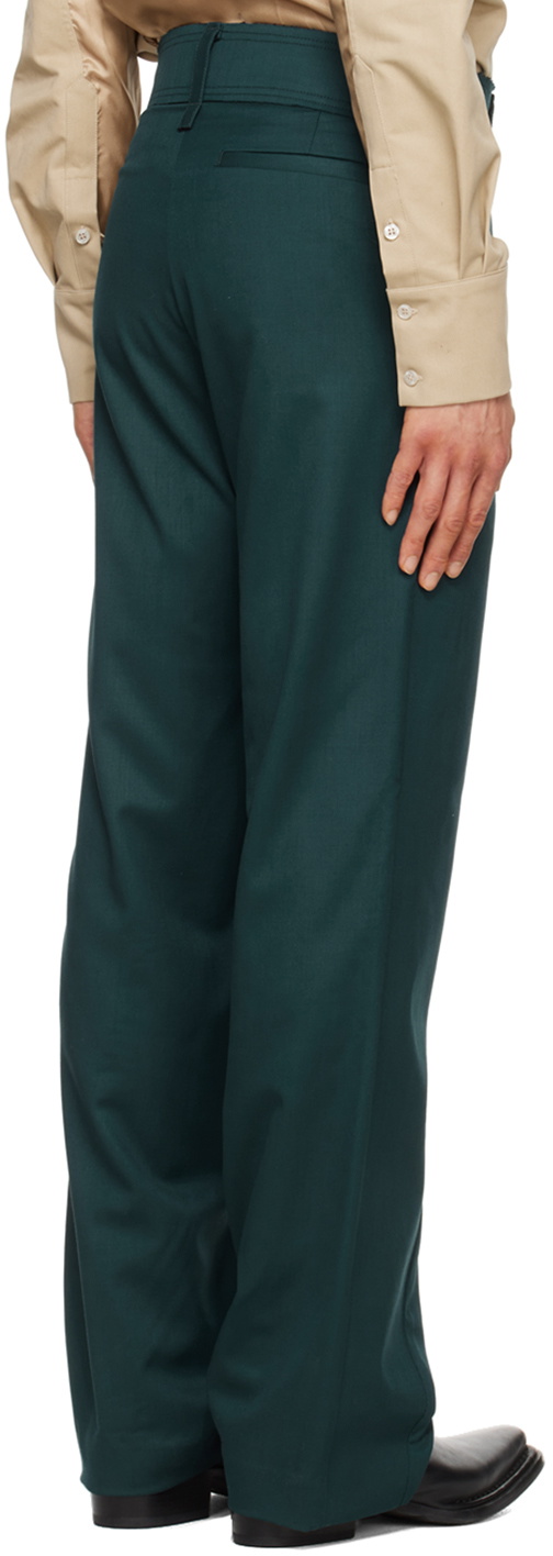 Bianca Saunders Green Akiel Trousers