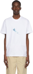 Jacquemus White 'Le T-Shirt Dentifrice' T-Shirt