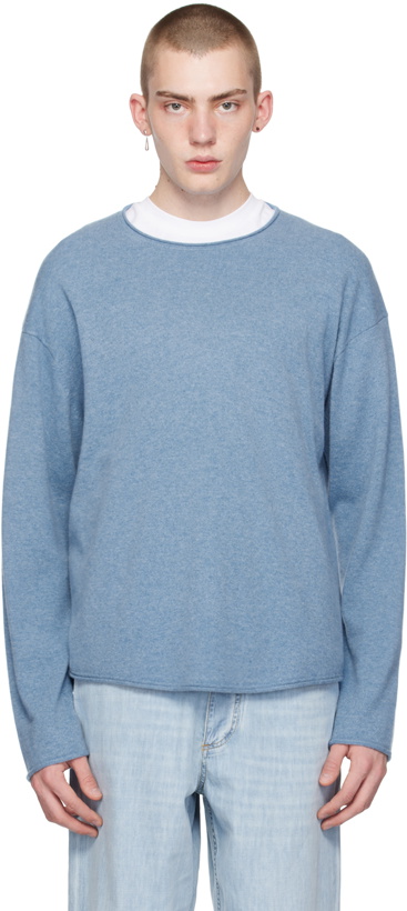 Photo: Guest in Residence Blue Oversized Sweater