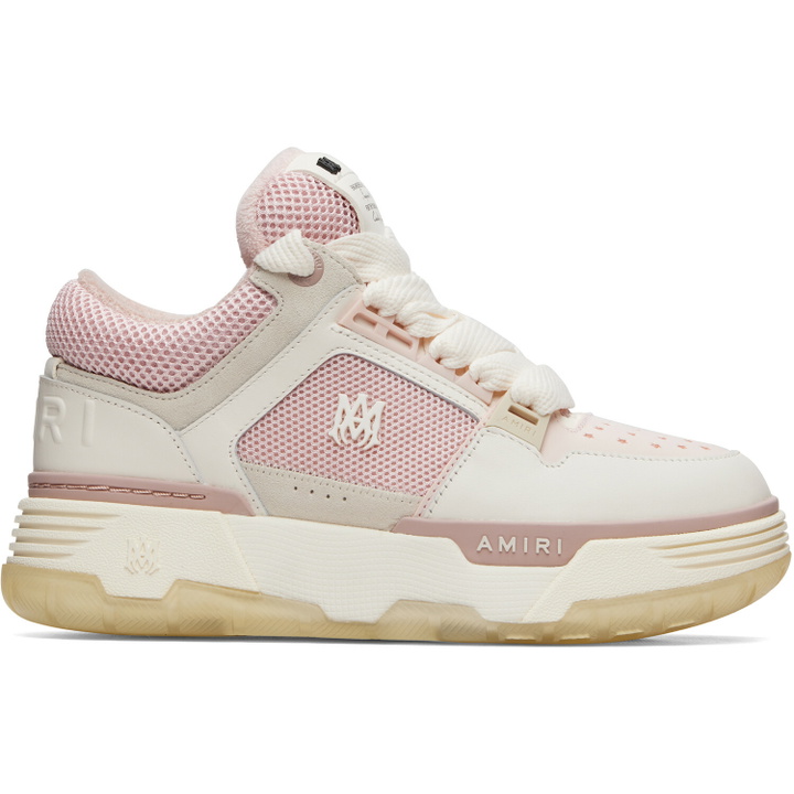 Photo: AMIRI Pink & White MA-1 Sneakers