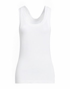 Norma Kamali Womens Tank top in White