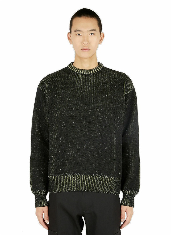 Photo: Aimless Compact Knit Sweater in Black