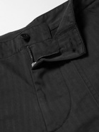 Beams Plus - Herringbone Cotton Shorts - Gray