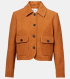 Self-Portrait Suede jacket