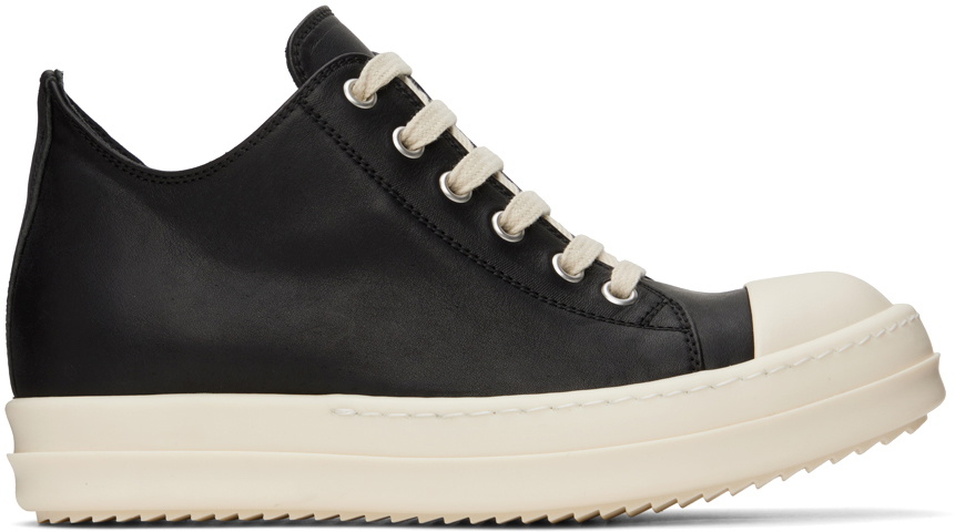 Rick Owens Black Low Sneakers Rick Owens