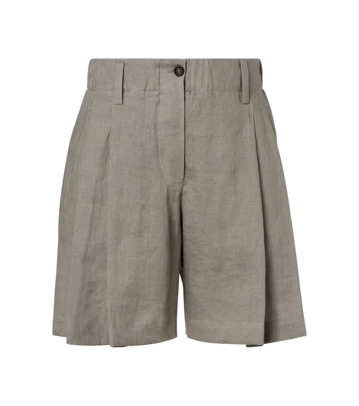 Photo: Brunello Cucinelli Linen shorts