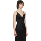 Haider Ackermann Black Crepe Camisole
