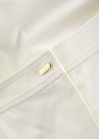 Clea Apollo Barrel-leg Cotton Trousers Cream