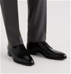 DUNHILL - Kensington Leather Derby Shoes - Black