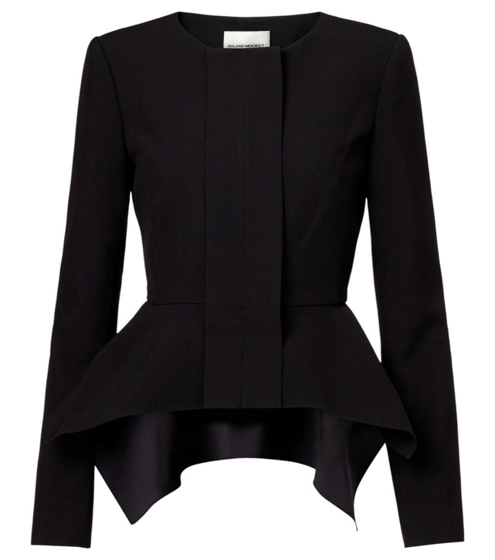 Photo: Roland Mouret Peplum crêpe jacket