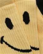 Market Smiley Oversized Socks Yellow - Mens - Socks