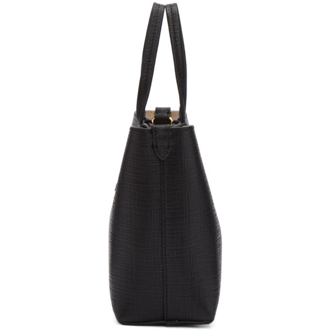Alexander McQueen Black Mini Shopper Tote