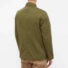 Universal Works Men's Bakers Jacket in Light Olive