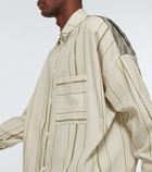 Loewe - Long-sleeved patchwork shirt