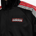 Adidas Men's Adibreak Track Top in Black/Grey Four/Better Scarlet