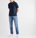 Etro - Cotton-Piqué Polo Shirt - Blue
