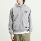Neighborhood Men's Classic Logo Zip Hoodie in Gray