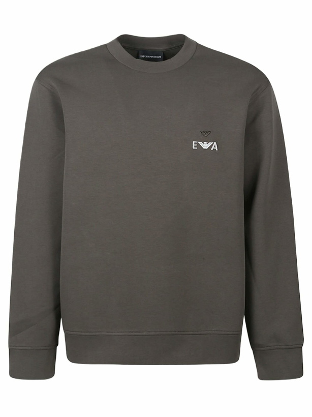 Photo: Emporio Armani Embroidery Logo Sweatshirt