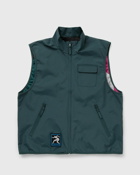 By Parra Ghost Cave Reversible Vest Green - Mens - Vests