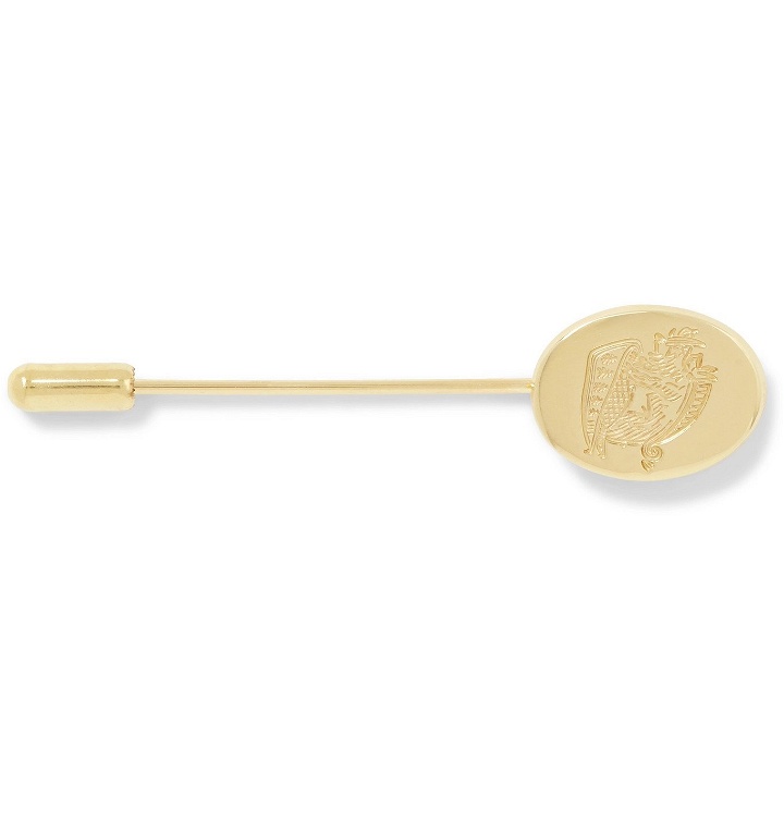 Photo: Kingsman - Deakin & Francis Engraved Gold-Plated Tie Pin - Gold