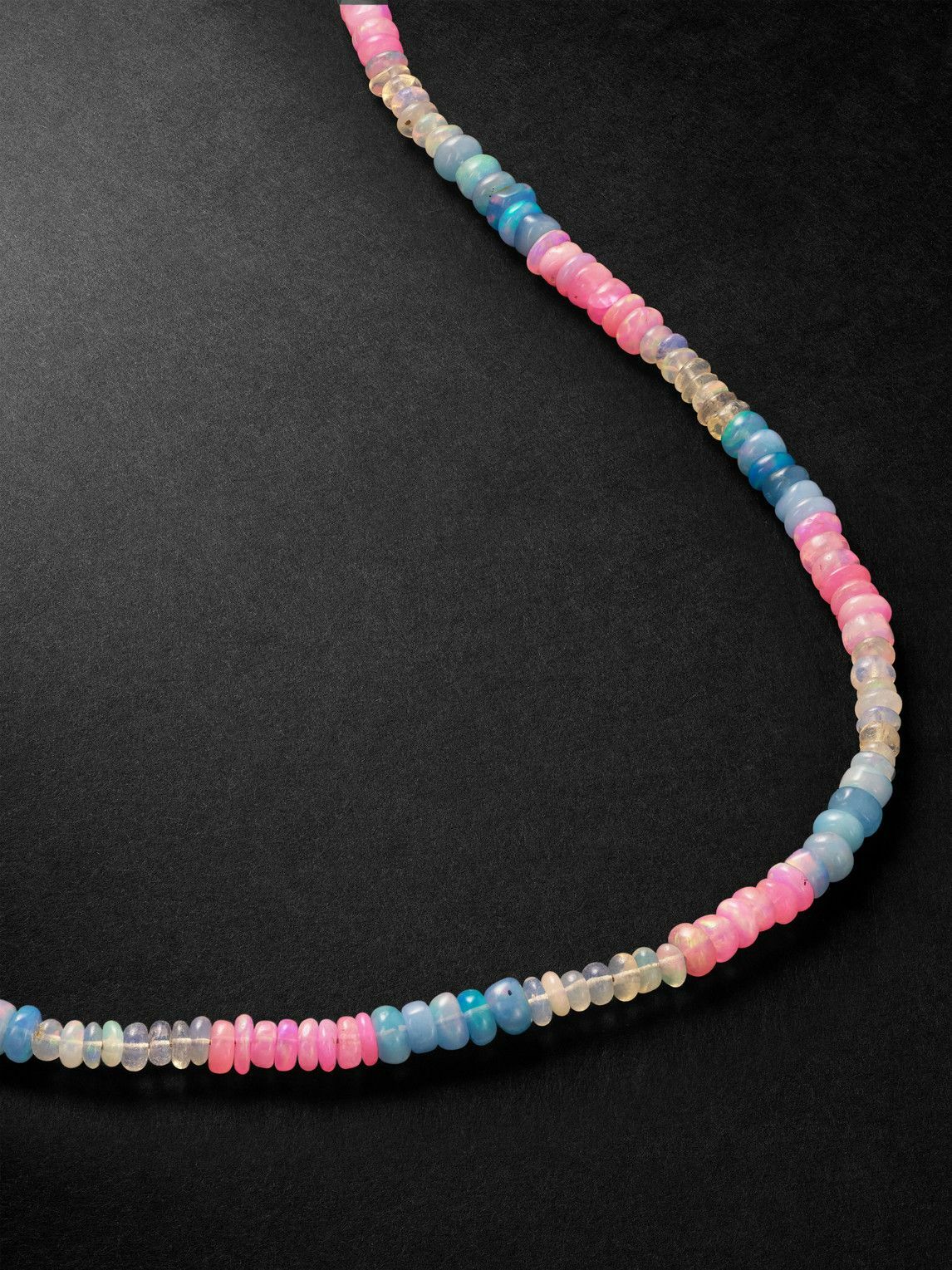 JIA JIA - Gold Opal Beaded Necklace