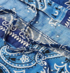 KAPITAL - Kakashi Printed Cotton-Blend Shirt - Blue