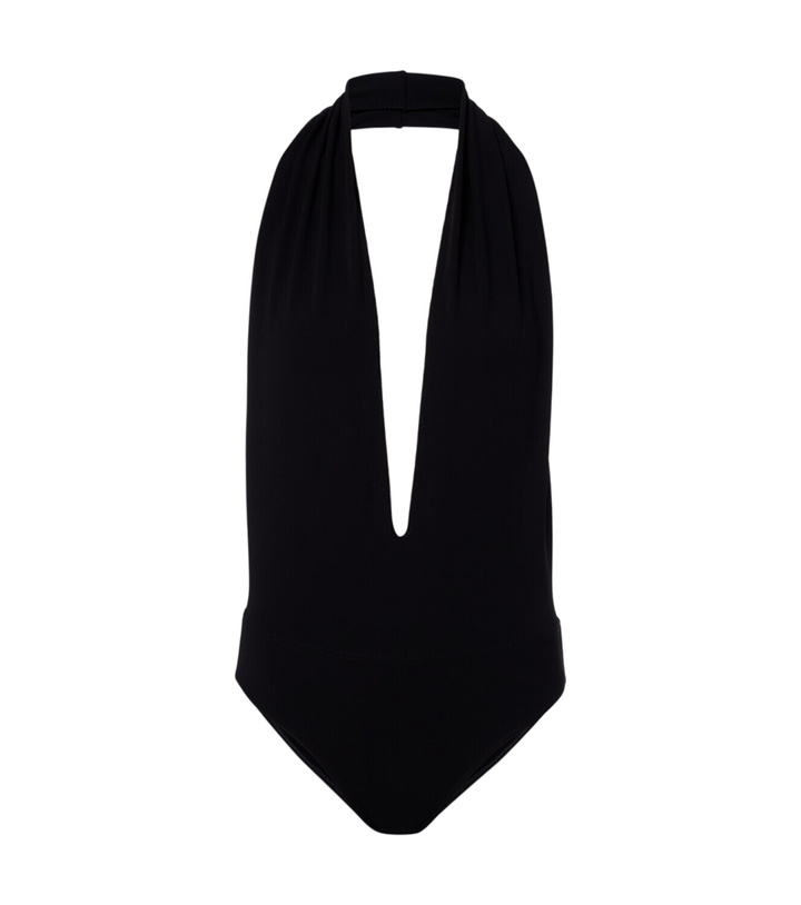 Photo: Gucci Halterneck open-back jersey bodysuit