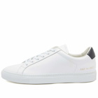Common Projects Men's Retro Low Sneakers in White/Black