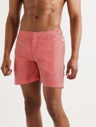 Orlebar Brown - Bulldog Bora Mid-Length Printed Swim Shorts - Red