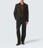 Thom Sweeney Cashmere and silk polo sweater
