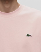 Lacoste T Shirts & Rollis Pink - Mens - Shortsleeves