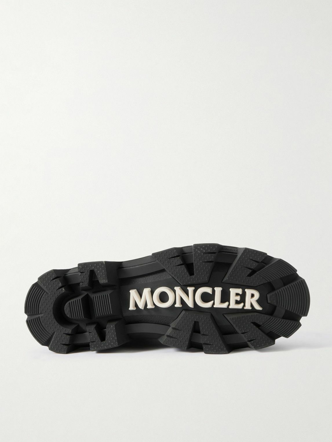 Moncler - Peak Path Suede Lace-Up Boots - Brown
