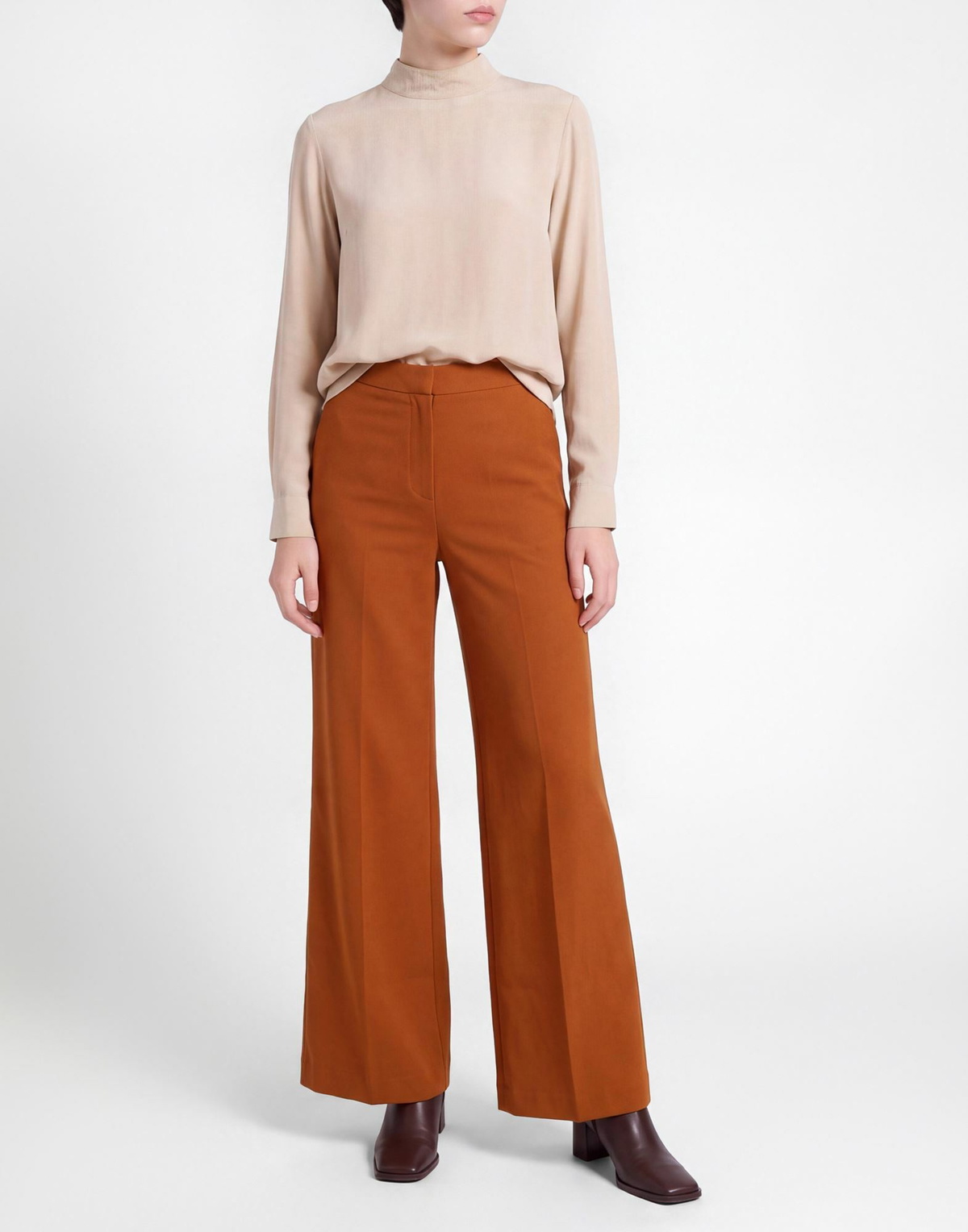 Jucca Womens Pants Rust