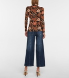 Ulla Johnson Aurelia printed turtleneck top