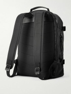 SAINT LAURENT - Leather-Trimmed Shell Backpack