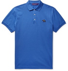 Ralph Lauren Purple Label - Cotton-Piqué Polo Shirt - Men - Blue