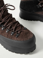 Diemme - Rosset Rubber-Trimmed Suede Boots - Brown
