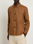 ZEGNA - Stretch Silk & Linen Overshirt