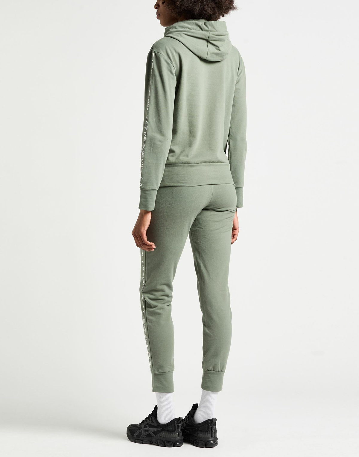 Ea7 Womens Tracksuit Military in Green