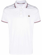 MONCLER - Logo Cotton Polo Shirt