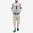 Polo Ralph Lauren Men's Heritage Bear Snap Sweat in Andover Heather