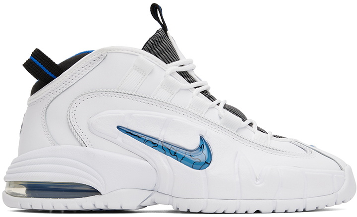 Photo: Nike White Air Max Penny Sneakers